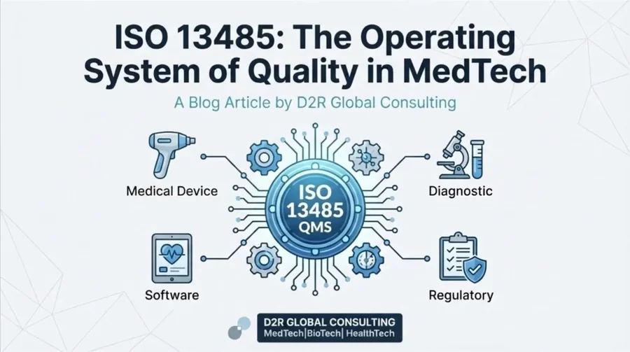 ISO 13485 quality management in MedTech